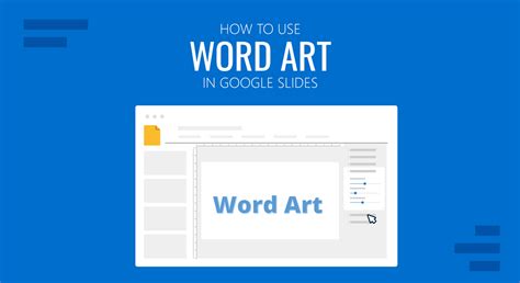 how to make word art in google slides and explore the world of typography